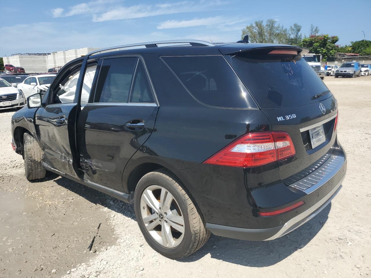 Image 2 of 2012 MERCEDES-BENZ ML 350 BLUETEC 2012 with VIN 4JGDA2EB4CA094897