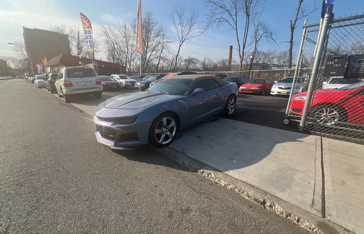 Image 2 of 2012 CHEVROLET CAMARO LT 2012 with VIN 2G1FB3D38C9101610