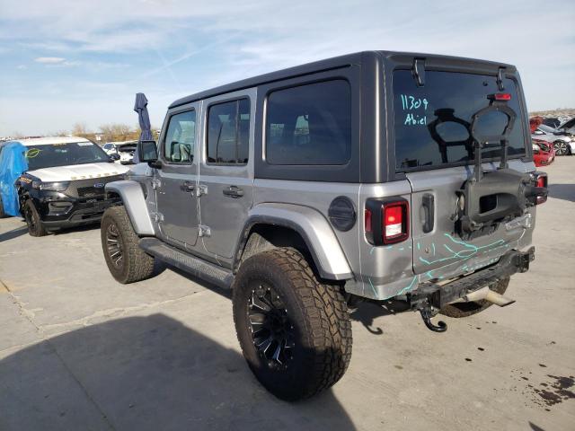 Изображение 2 2020 JEEP WRANGLER UNLIMITED SAHARA 2020 с VIN 1C4HJXEN3LW267924