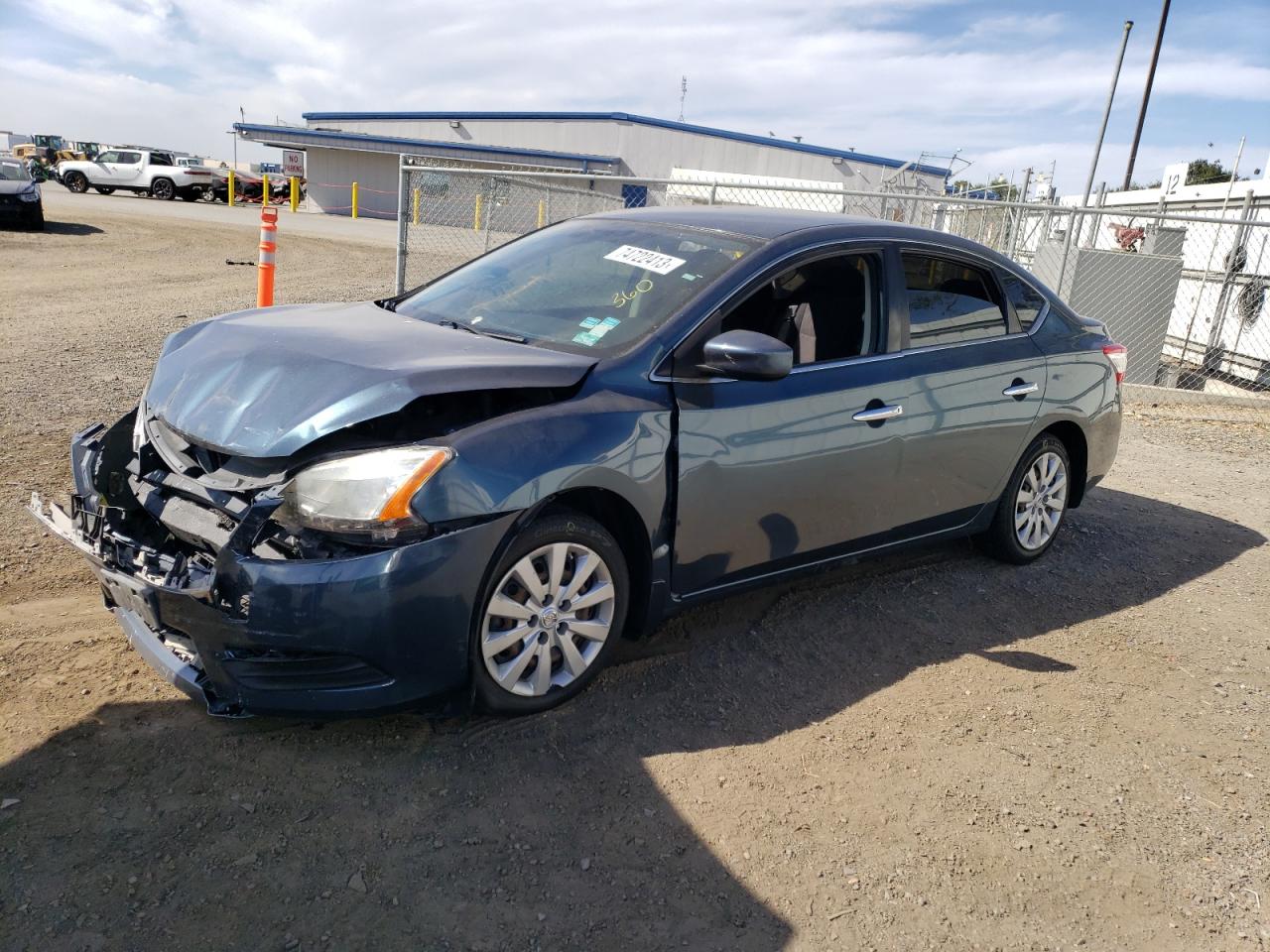 Image 1 of 2015 NISSAN SENTRA S 2015 with VIN 3N1AB7AP7FY233992
