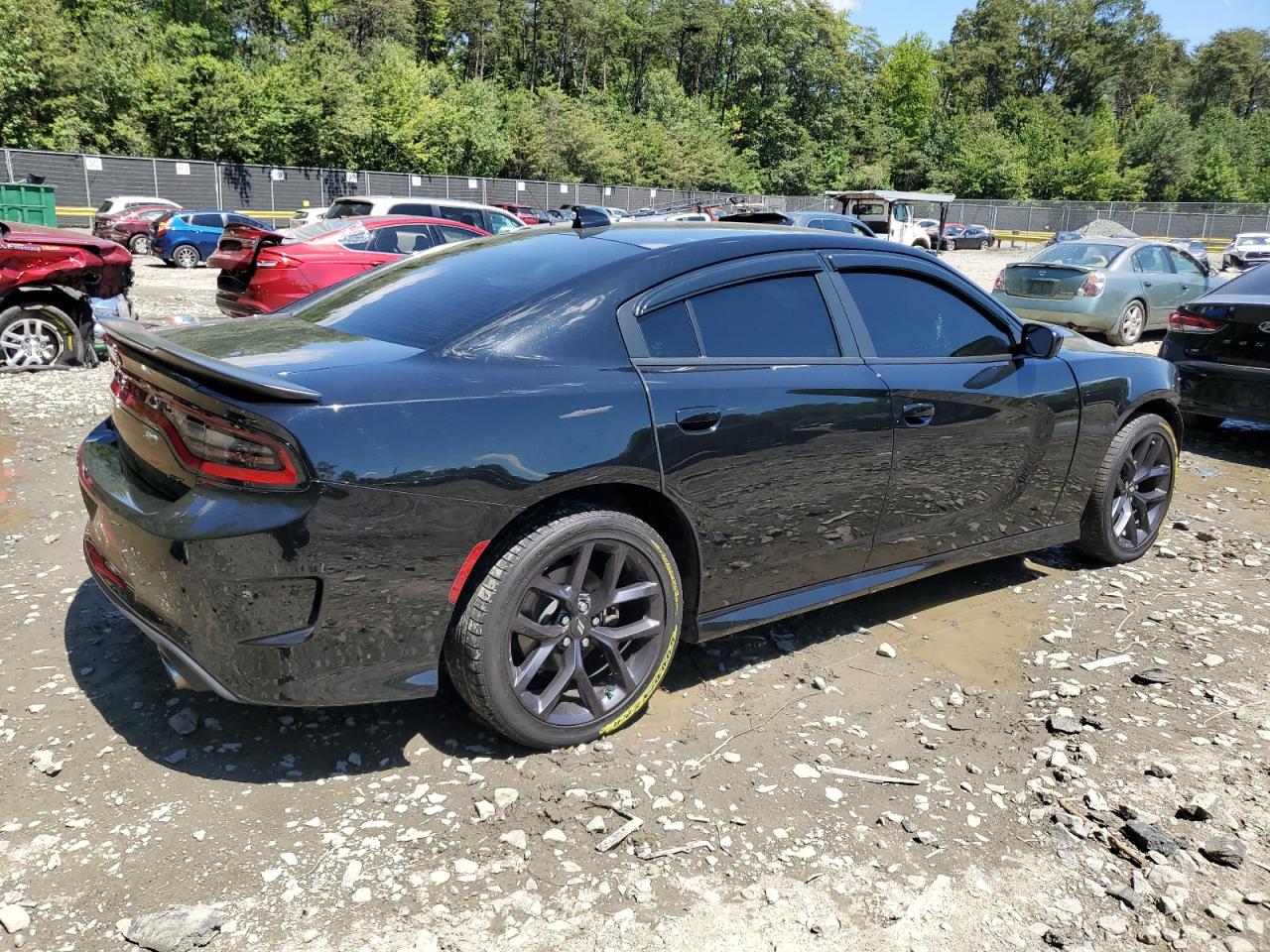 Image 3 of 2020 DODGE CHARGER GT 2020 with VIN 2C3CDXHG6LH252190