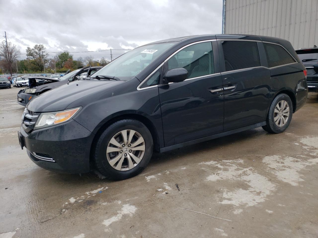 Изображение 1 2014 HONDA ODYSSEY EXL 2014 с VIN 5FNRL5H68EB096716