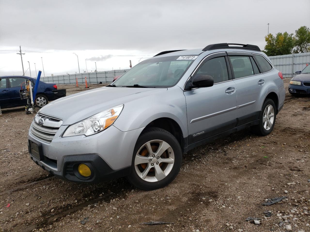 Image 1 of 2014 SUBARU OUTBACK 2.5I 2014 with VIN 4S4BRBAC8E3293683