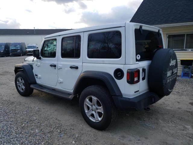 Image 2 of 2021 JEEP WRANGLER UNLIMITED SPORT 2021 with VIN 1C4HJXDN0MW636290