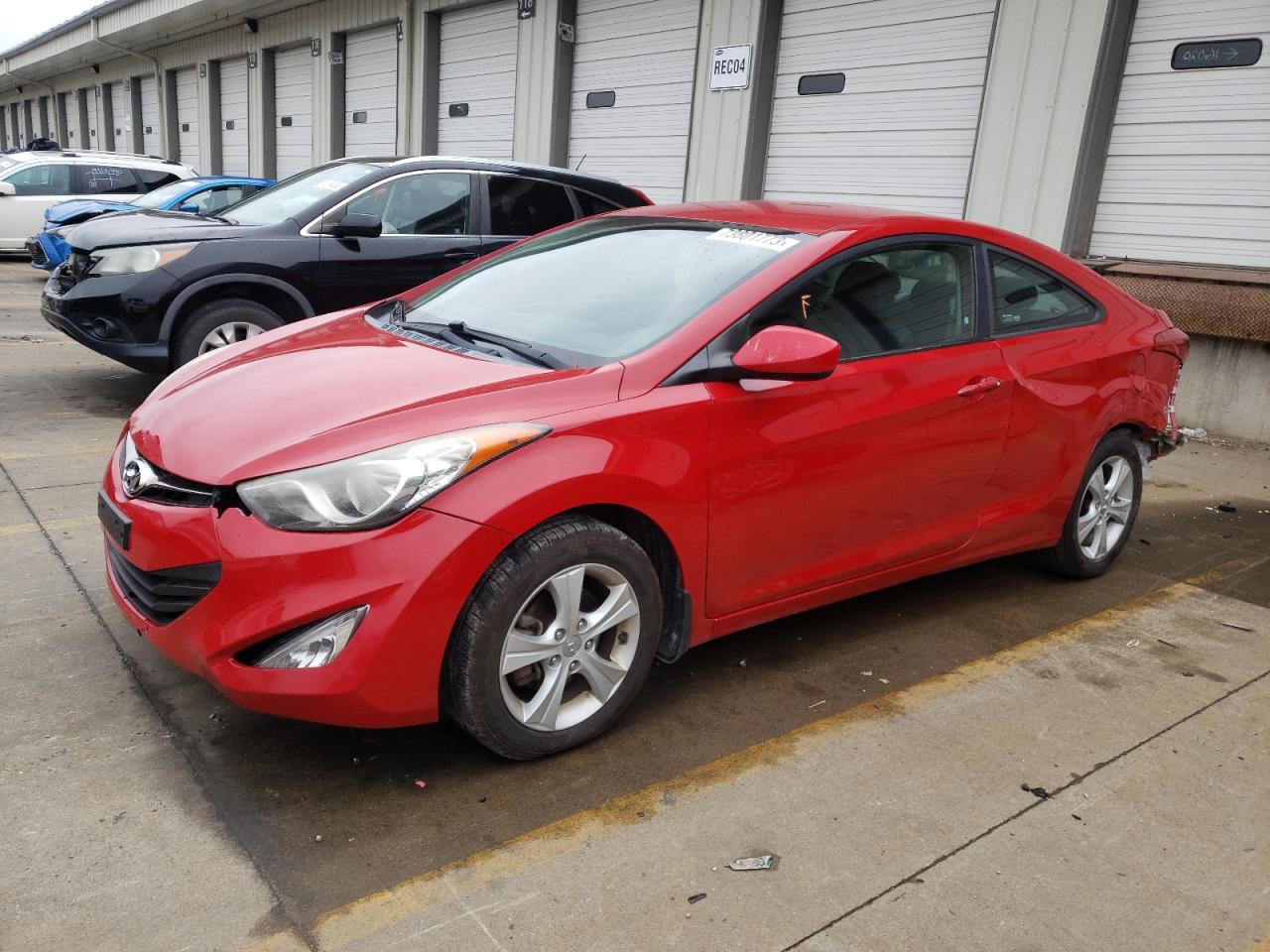 Image 1 of 2013 HYUNDAI ELANTRA COUPE GS 2013 with VIN KMHDH6AEXDU011539