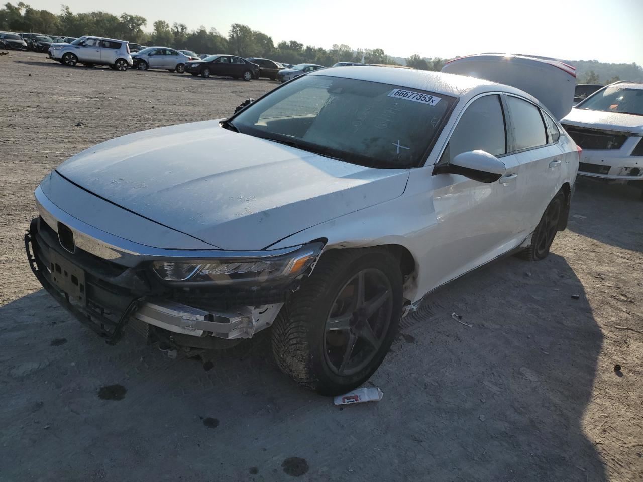 Image 1 of 2019 HONDA ACCORD LX 2019 with VIN 1HGCV1F14KA007522