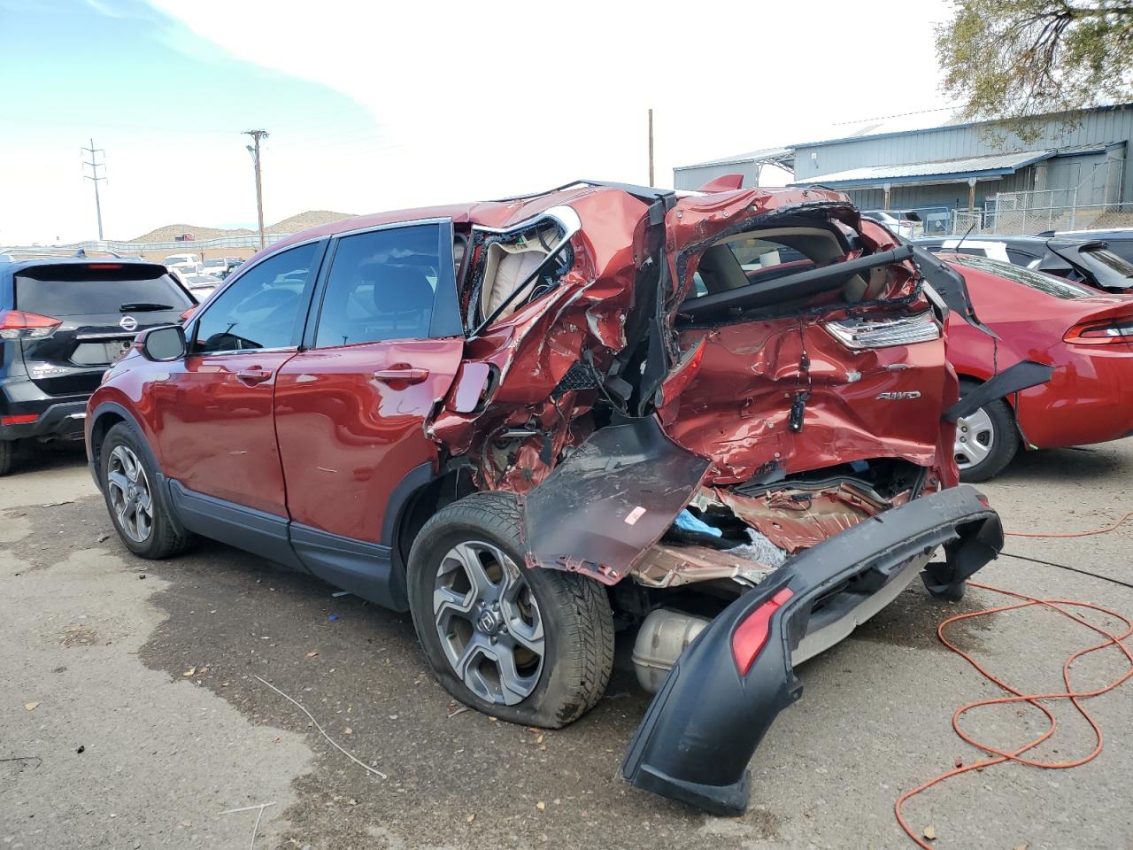 Image 2 of 2018 HONDA CR-V EXL 2018 with VIN 2HKRW2H84JH694692