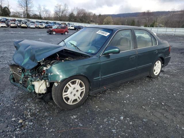 Image 1 of 2000 HONDA CIVIC LX 2000 with VIN 2HGEJ6572YH547694