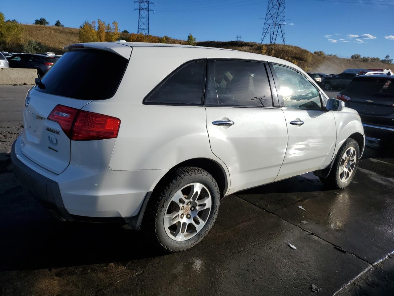 Image 3 of 2008 ACURA MDX TECHNOLOGY 2008 with VIN 2HNYD28398H533841