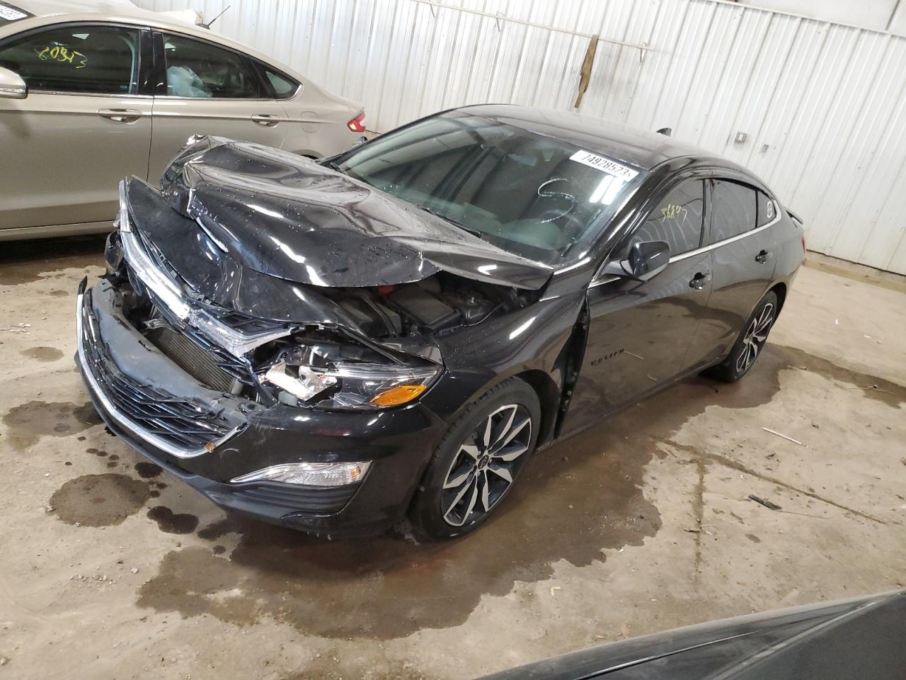 Image 1 of 2022 CHEVROLET MALIBU RS 2022 with VIN 1G1ZG5ST6NF210526