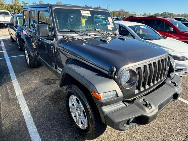 Image 1 of 2021 JEEP WRANGLER UNLIMITED SPORT 2021 with VIN 1C4HJXDN6MW525243