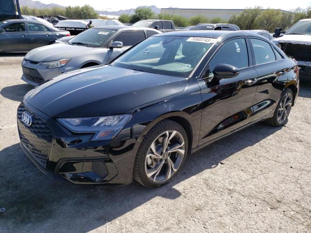 Image 1 of 2022 AUDI A3 PREMIUM 2022 with VIN WAUAUDGY5NA096735