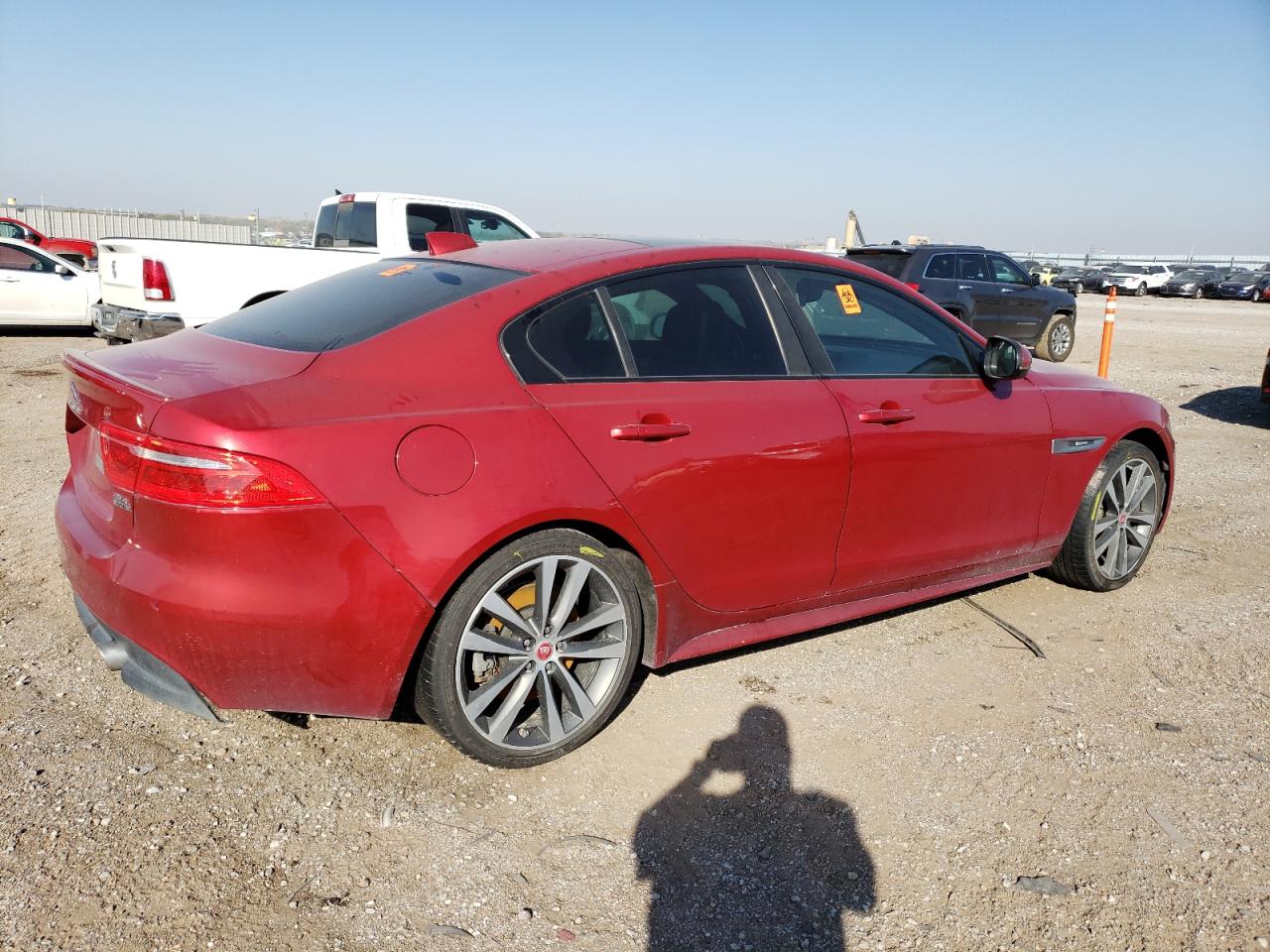 Image 3 of 2017 JAGUAR XE R - SPORT 2017 with VIN SAJAL4BV6HA948616