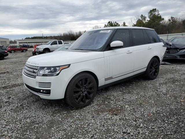 Image 1 of 2017 LAND ROVER RANGE ROVER SUPERCHARGED 2017 with VIN SALGS2FEXHA324837