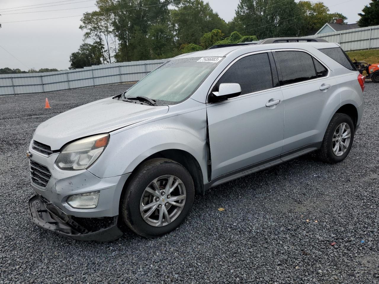 Image 1 of 2017 CHEVROLET EQUINOX LT 2017 with VIN 2GNALCEK3H6327364