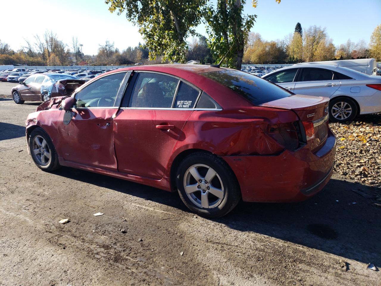 Image 2 of 2014 CHEVROLET CRUZE LT 2014 with VIN 1G1PC5SB5E7200106
