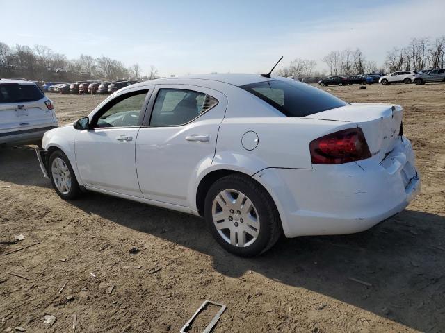 Image 2 of 2014 DODGE AVENGER SE 2014 with VIN 1C3CDZAB5EN237653