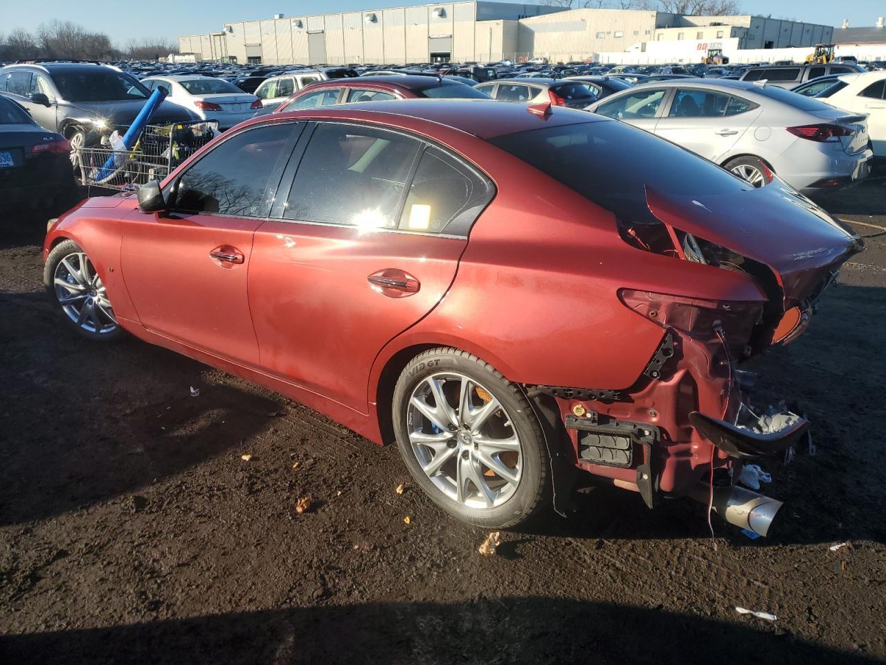 Изображение 2 2014 INFINITI Q50 BASE 2014 с VIN JN1BV7AR1EM690666