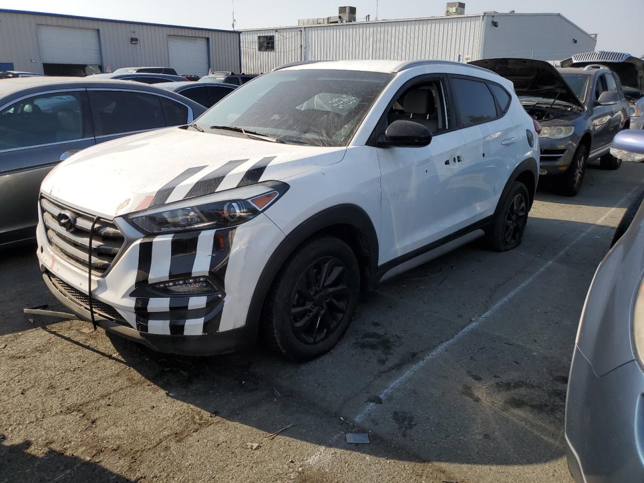 Image 1 of 2018 HYUNDAI TUCSON SEL 2018 with VIN KM8J33A43JU673532