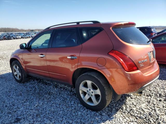 Изображение 2 2005 NISSAN MURANO SL 2005 с VIN JN8AZ08W45W427306