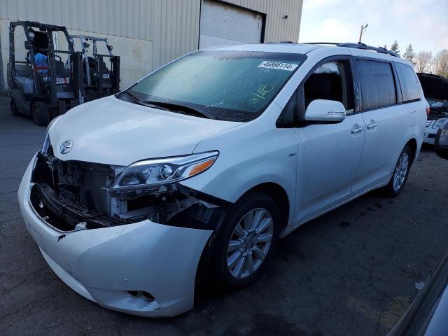 Image 1 of 2017 TOYOTA SIENNA XLE 2017 with VIN 5TDDZ3DC7HS159507