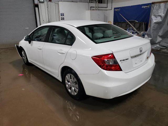 Image 2 of 2012 HONDA CIVIC LX 2012 with VIN 19XFB2F51CE076101