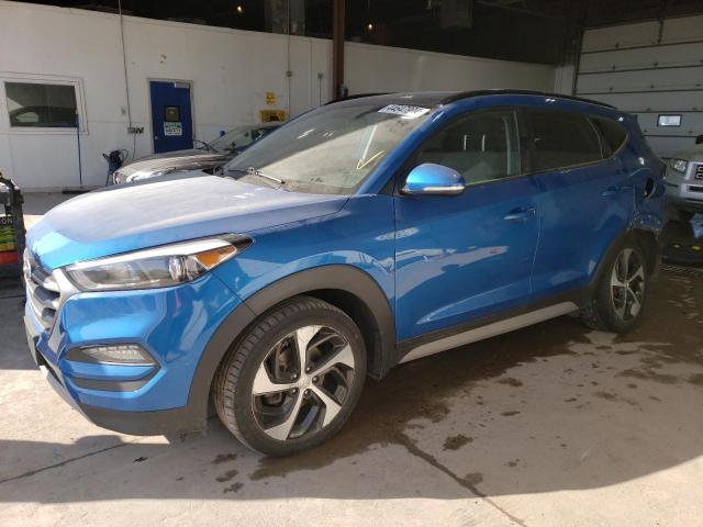 Image 1 of 2018 HYUNDAI TUCSON VALUE 2018 with VIN KM8J3CA27JU784275