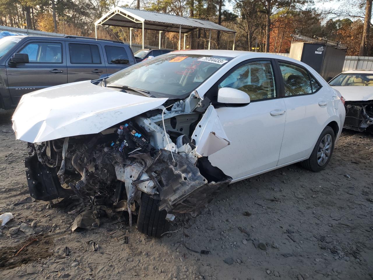 Image 1 of 2016 TOYOTA COROLLA L 2016 with VIN 2T1BURHEXGC660998
