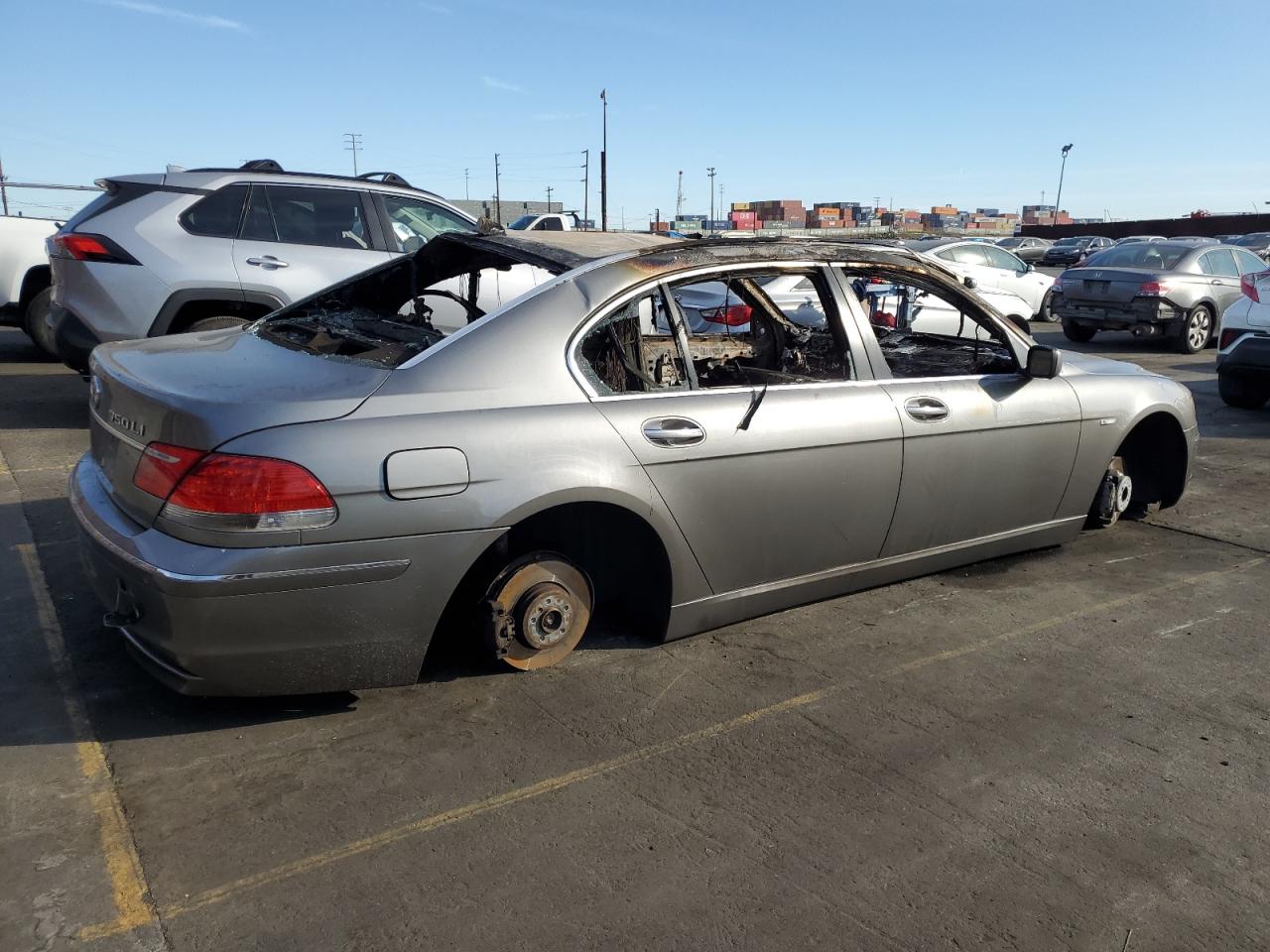 Image 3 of 2006 BMW 750 LI 2006 with VIN WBAHN83526DT35558