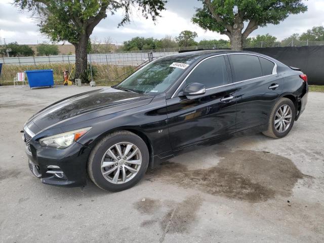 Image 1 of 2014 INFINITI Q50 BASE 2014 with VIN JN1BV7AR5EM706478