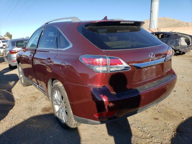 Image 2 of 2013 LEXUS RX 350 BASE 2013 with VIN 2T2BK1BA8DC221643