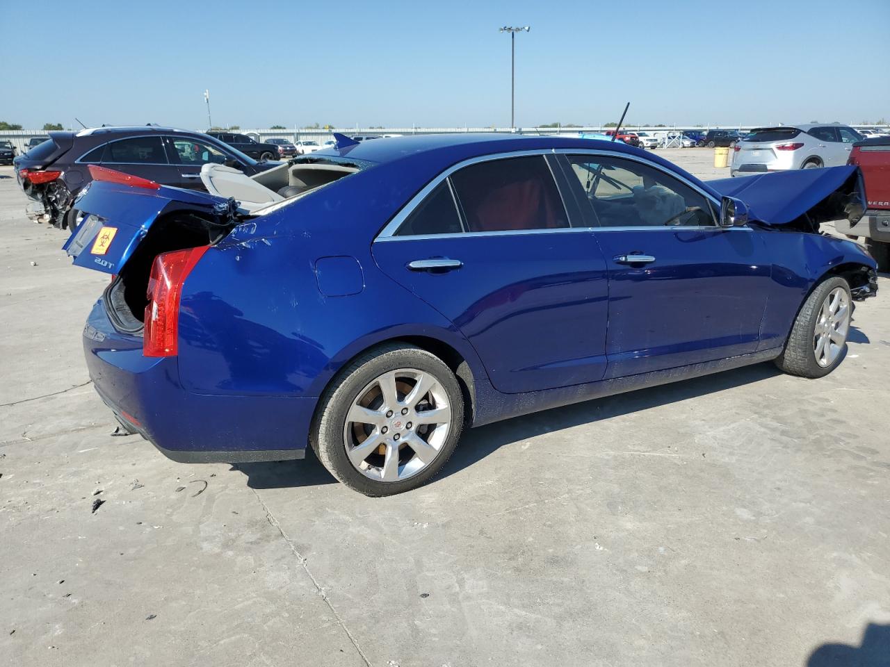 Image 3 of 2014 CADILLAC ATS  2014 with VIN 1G6AG5RX9E0105711