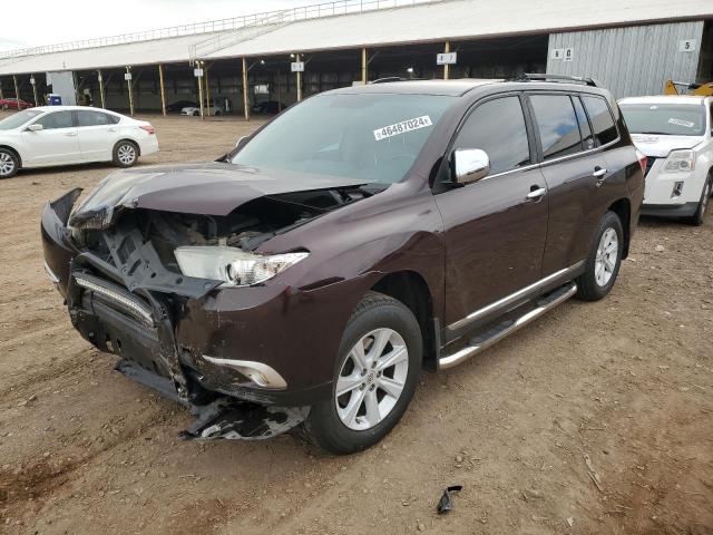 Obraz 1 z 2013 TOYOTA HIGHLANDER BASE 2013 z VIN 5TDZK3EH5DS092162