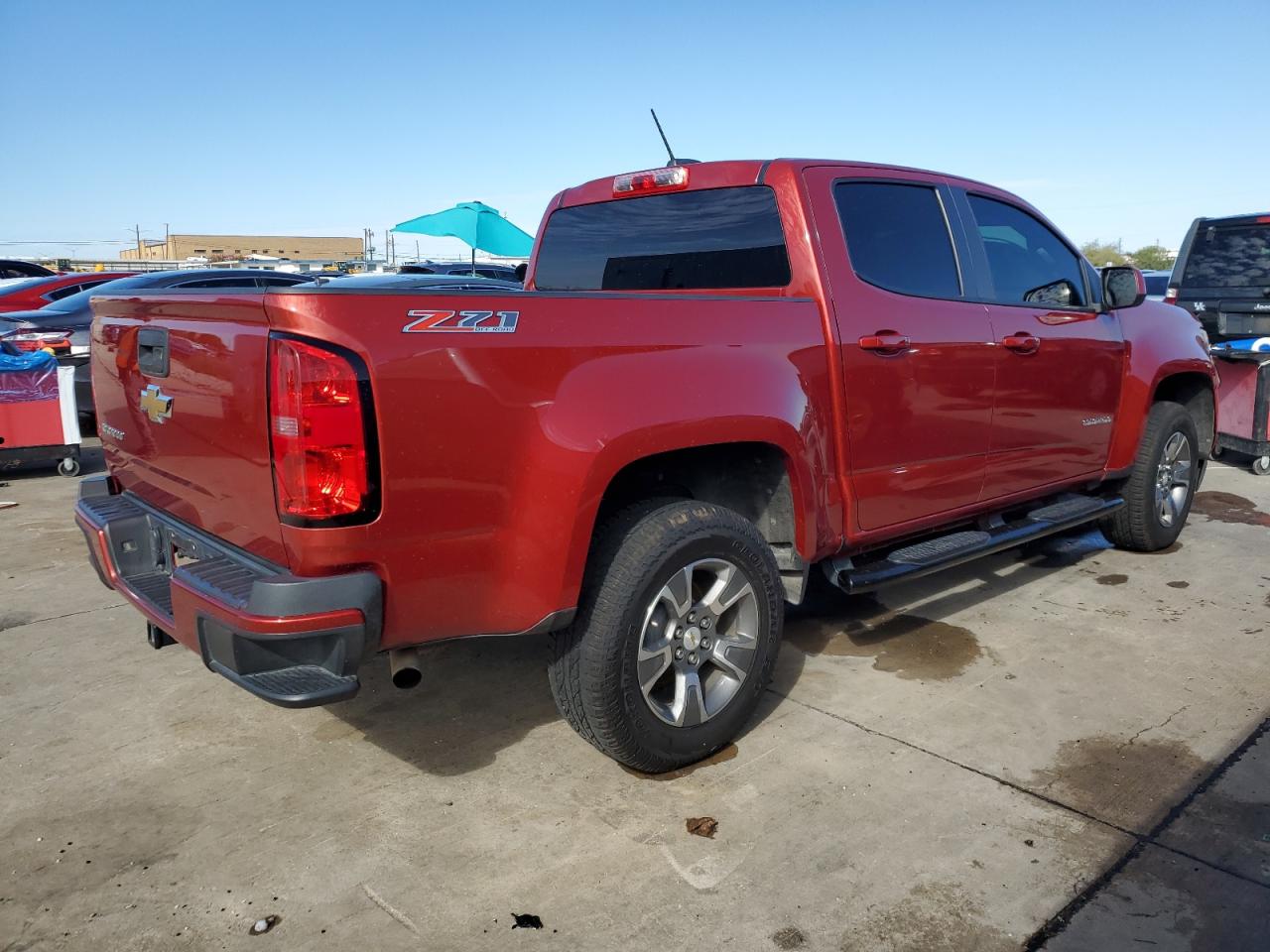Image 3 of 2015 CHEVROLET COLORADO Z71 2015 with VIN 1GCGTCE36F1224189