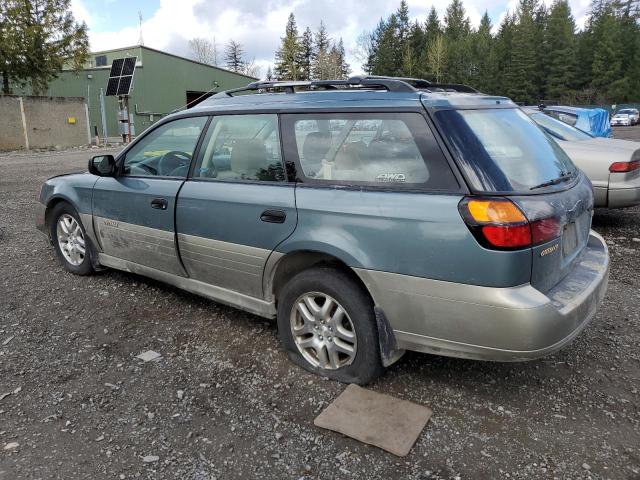 Изображение 2 2001 SUBARU LEGACY OUTBACK 2001 с VIN 4S3BH665117637706