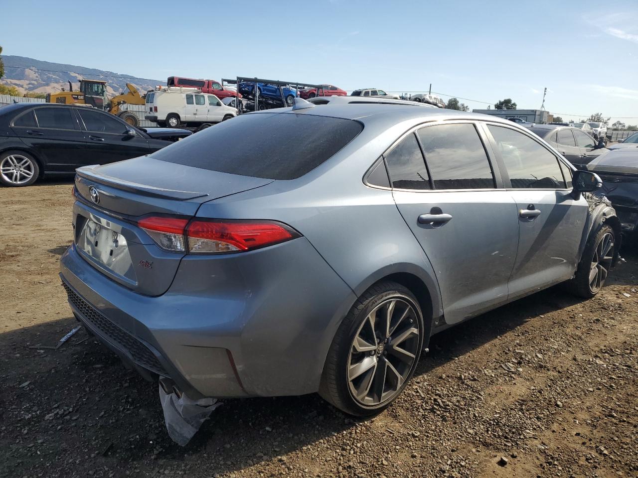 Image 3 of 2021 TOYOTA COROLLA SE 2021 with VIN JTDS4MCE4MJ076428