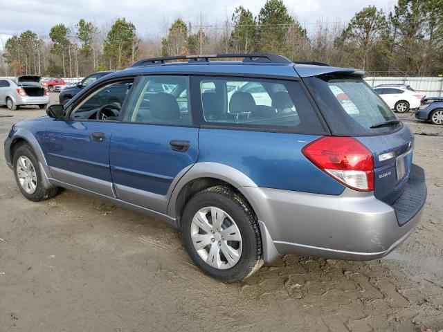 Image 2 of 2009 SUBARU OUTBACK  2009 with VIN 4S4BP60C597312090