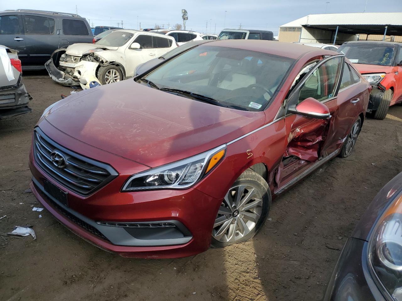 Image 1 of 2015 HYUNDAI SONATA SPORT 2015 with VIN 5NPE34AF0FH173004