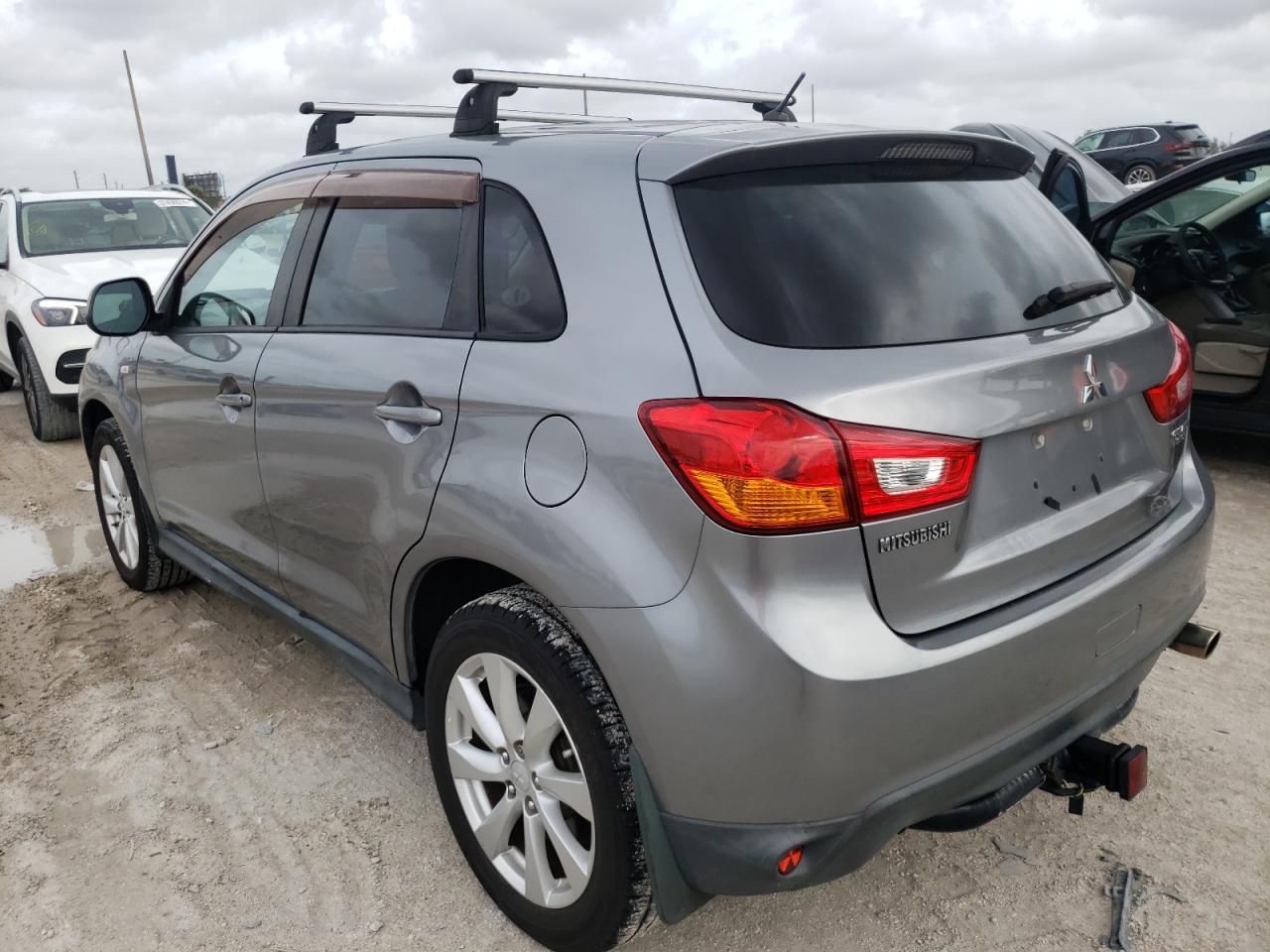 Image 2 of 2014 MITSUBISHI OUTLANDER SPORT ES 2014 with VIN 4A4AP3AU0EE012896