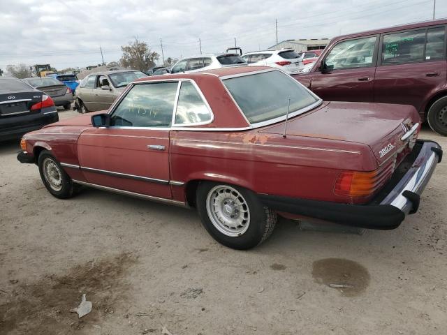 Obraz 2 z 1985 MERCEDES-BENZ 380 SL 1985 z VIN WDBBA45C0FA022324