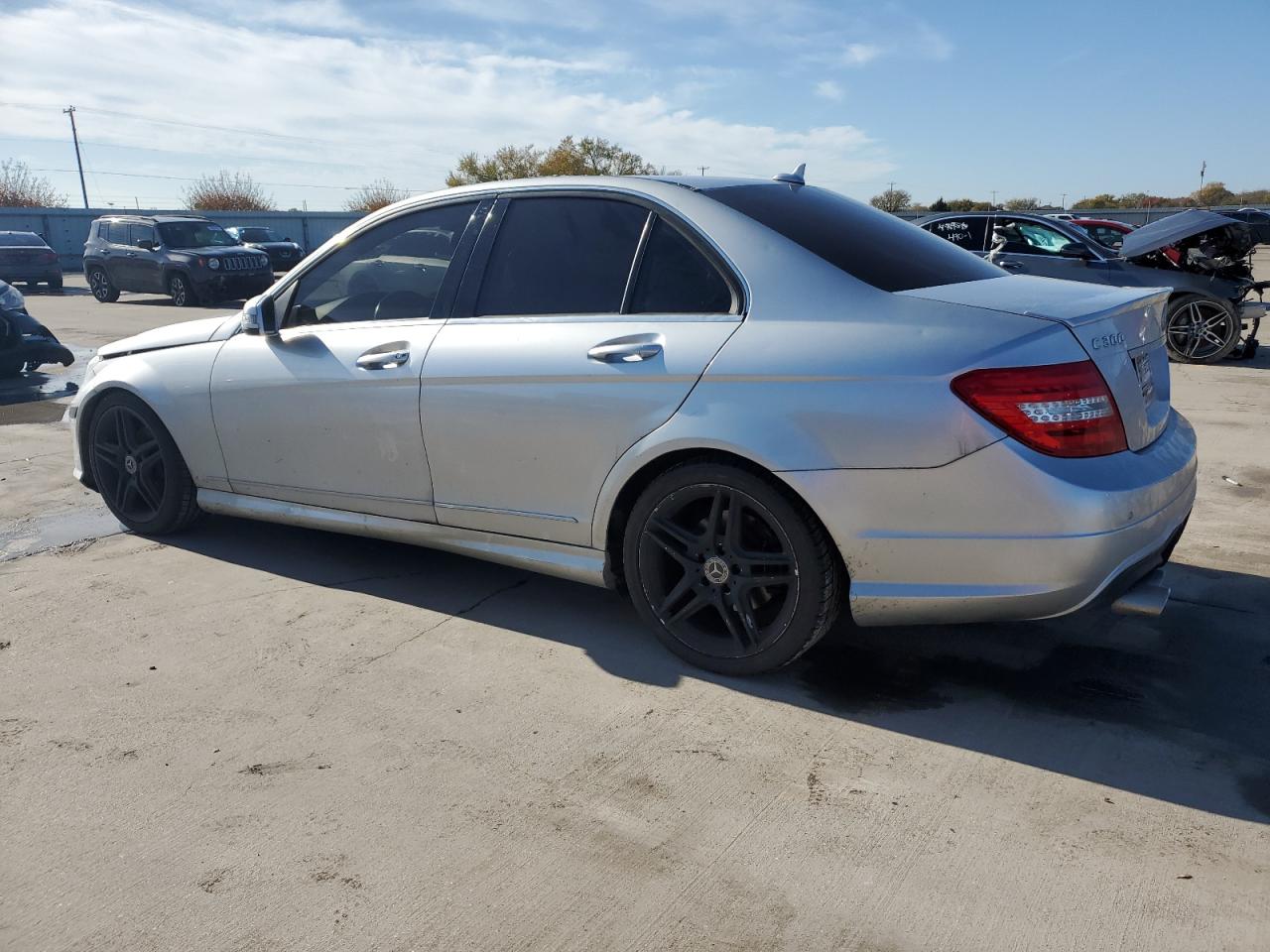 Image 2 of 2012 MERCEDES-BENZ C 300 4MATIC 2012 with VIN WDDGF8BB8CR209017