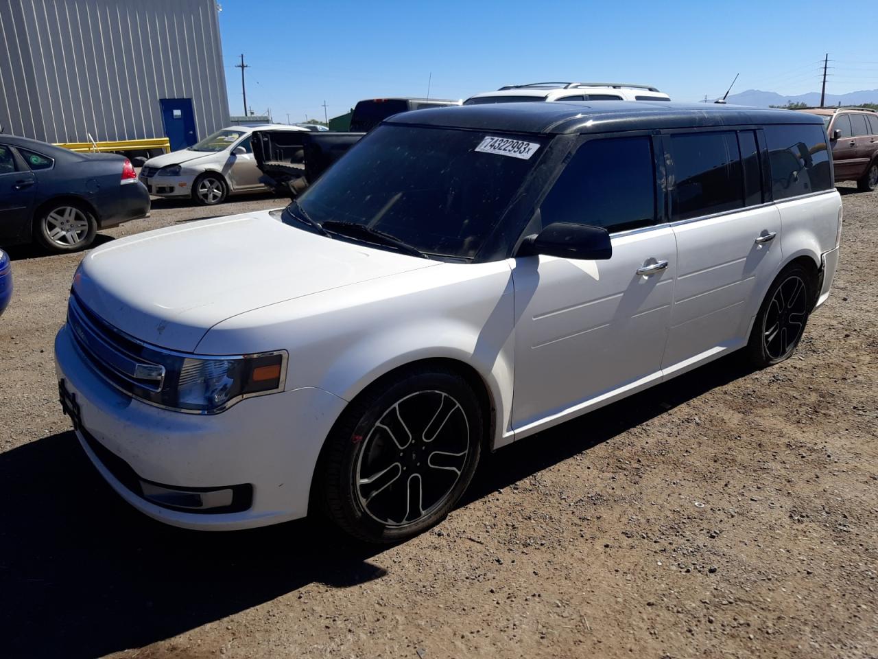 Image 1 of 2015 FORD FLEX SEL 2015 with VIN 2FMGK5C82FBA14699
