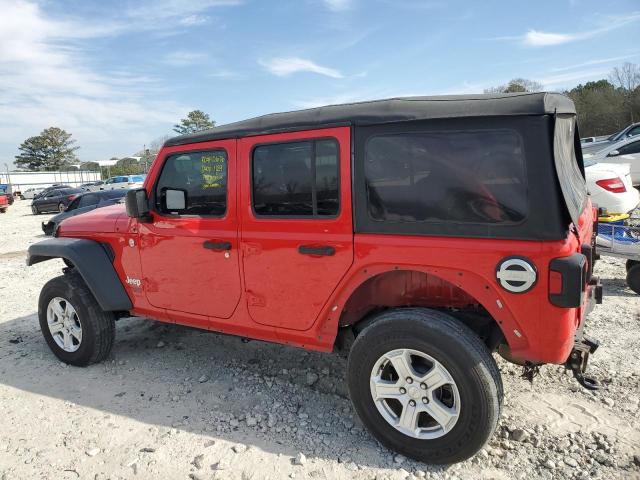 Изображение 2 2018 JEEP WRANGLER UNLIMITED SPORT 2018 с VIN 1C4HJXDG9JW168007