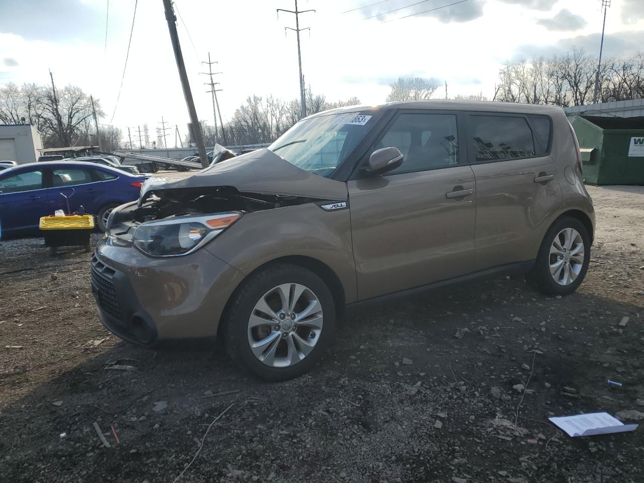 Image 1 of 2014 KIA SOUL + 2014 with VIN KNDJP3A52E7022043