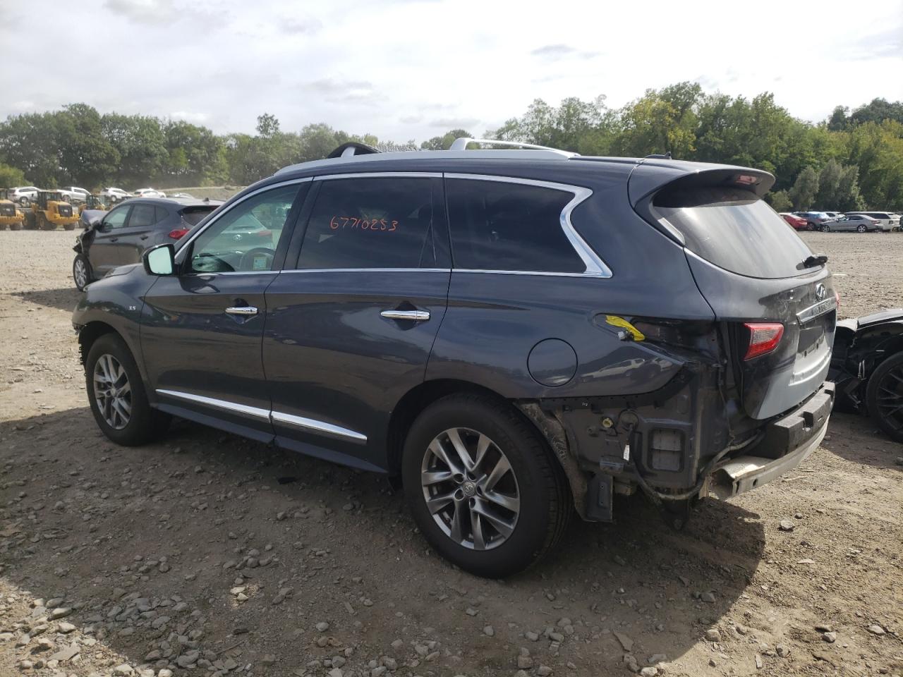 Image 2 of 2014 INFINITI QX60  2014 with VIN 5N1AL0MMXEC535735