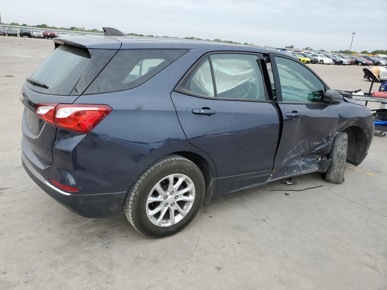 Image 3 of 2018 CHEVROLET EQUINOX LS 2018 with VIN 3GNAXHEV3JL315356