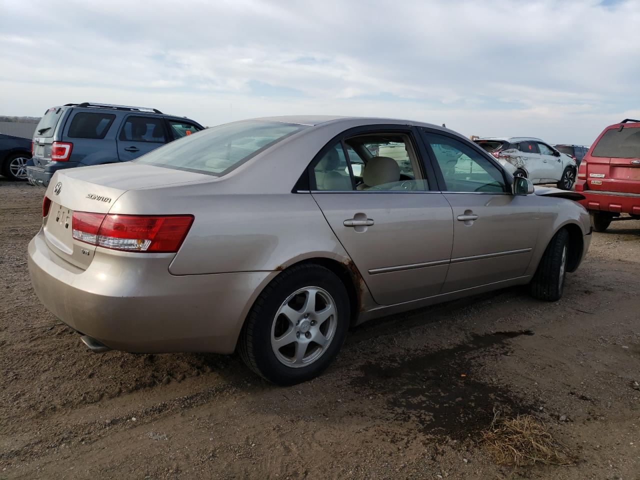Image 3 of 2006 HYUNDAI SONATA GLS 2006 with VIN 5NPEU46F96H040554