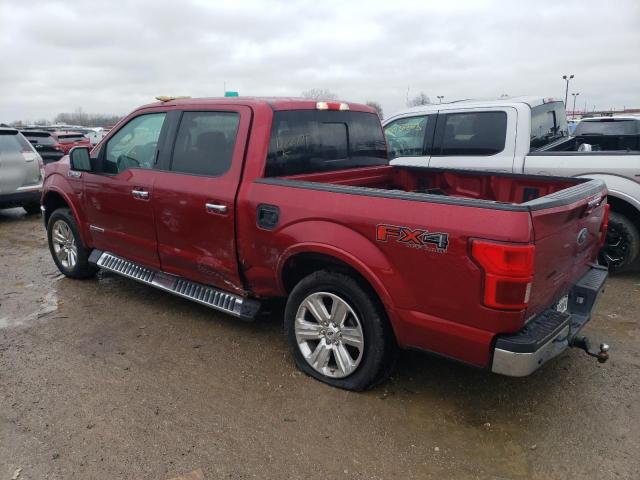 Image 2 of 2018 FORD F150 SUPERCREW 2018 with VIN 1FTFW1E19JFD82771