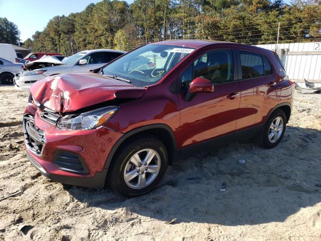 Image 1 of 2022 CHEVROLET TRAX LS 2022 with VIN KL7CJNSM2NB521012
