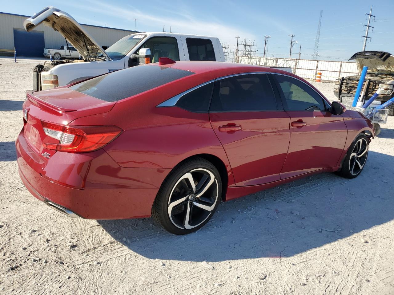 Image 3 of 2019 HONDA ACCORD SPORT 2019 with VIN 1HGCV2F38KA021298